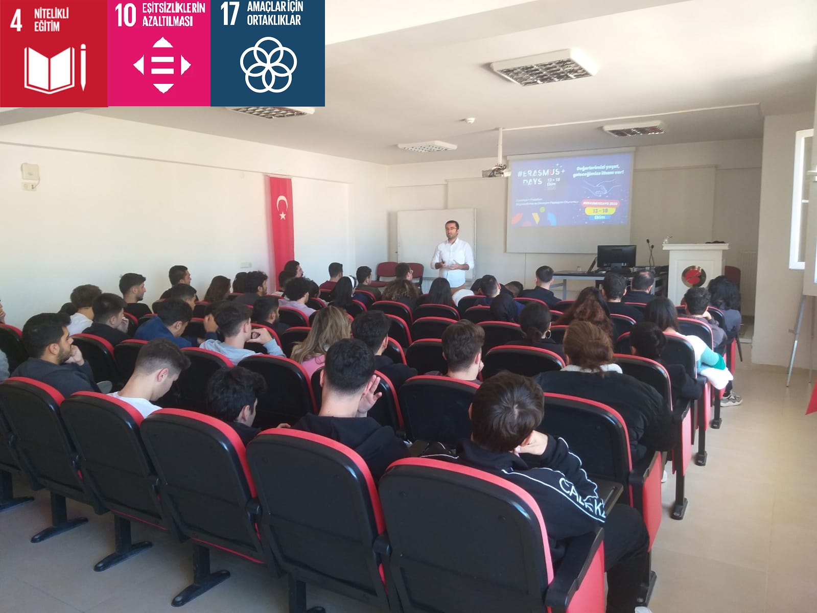 Bozkurt Meslek Yüksekokulu Öğrencileri için Erasmus Bilgilendirme Toplantısı Gerçekleştirildi.